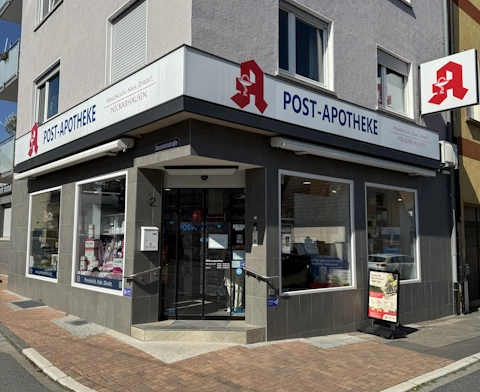 Außenansicht Post-Apotheke Neckarhausen